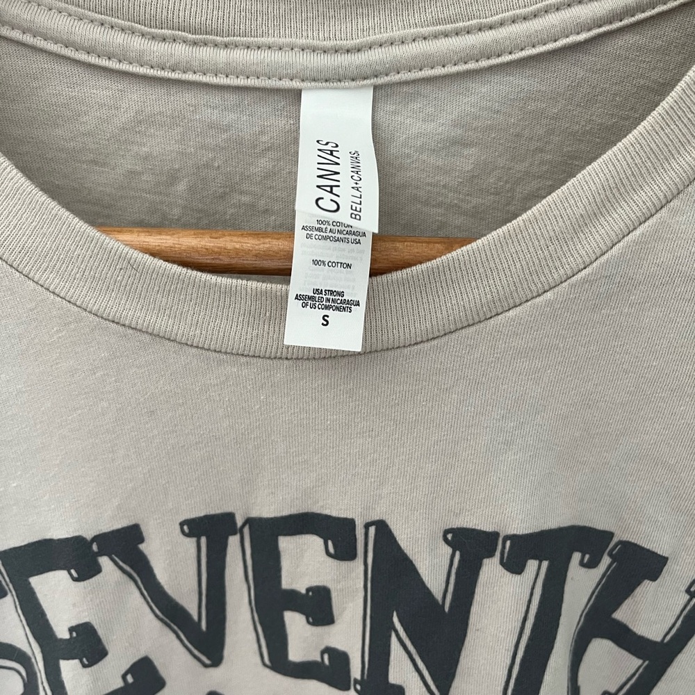 Seventh Son Brewing Co. T-Shirt - Sand - Size Small - Picture 2 of 3